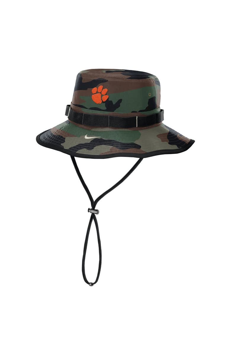 Nike Men's Nike Camo Clemson Tigers 2024 Military Appreciation Apex Bucket Hat, Main, color, Camo