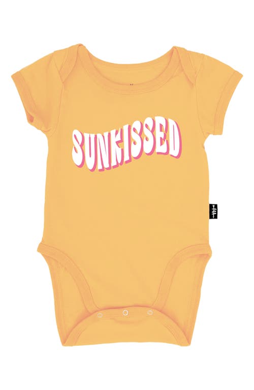 Feather 4 Arrow Sunkissed Cotton Bodysuit In Golden Sun