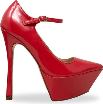 Pointy Toe Platform Pump