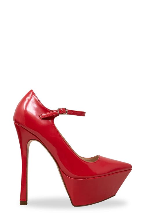 CHASE & CHLOE CHASE AND CHLOE POINTY TOE PLATFORM PUMP 