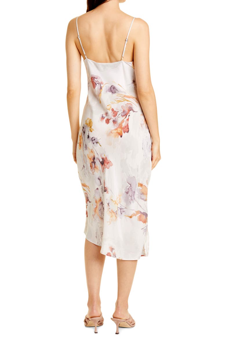 Scarlet Floral Print Slipdress, Alternate, color, WINE FLORAL NEUTRAL MULTI
