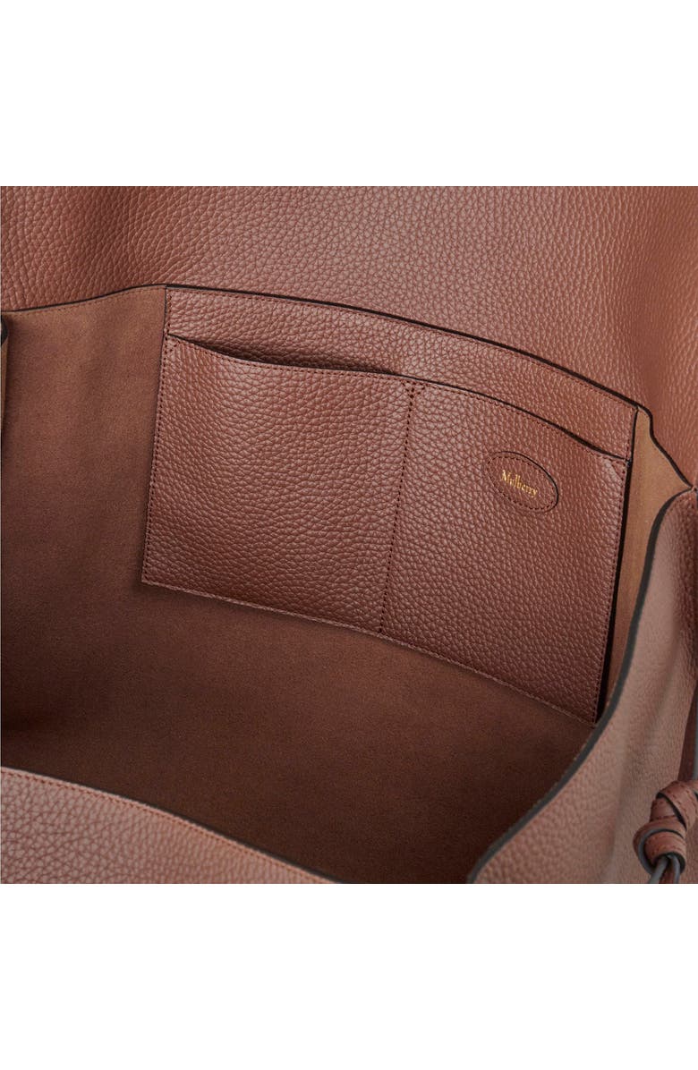 Mulberry Large Soft Bayswater Leather Satchel, Alternate, color, Bright Oak