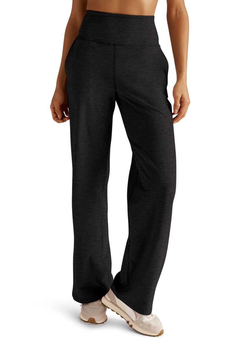 Space Dye Wide Leg Pants, Main, color, DARKEST NIGHT