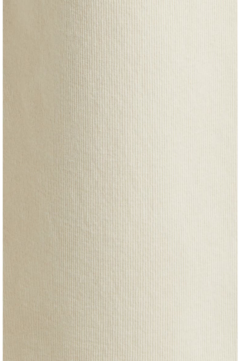 Kassie Patch Pocket High Waist Ankle Wide Leg Corduroy Pants, Alternate, color, SULFUR CREAM FR