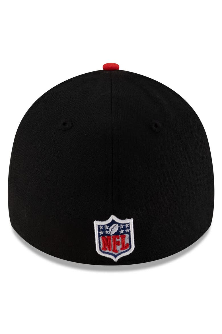 Men's New Era  Black/Red Kansas City Chiefs 2025 NFL Draft 39THIRTY Flex Hat, Alternate, color, Black
