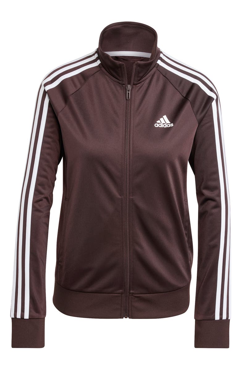 adidas Tricot 3-Stripes Track Jacket, Alternate, color,