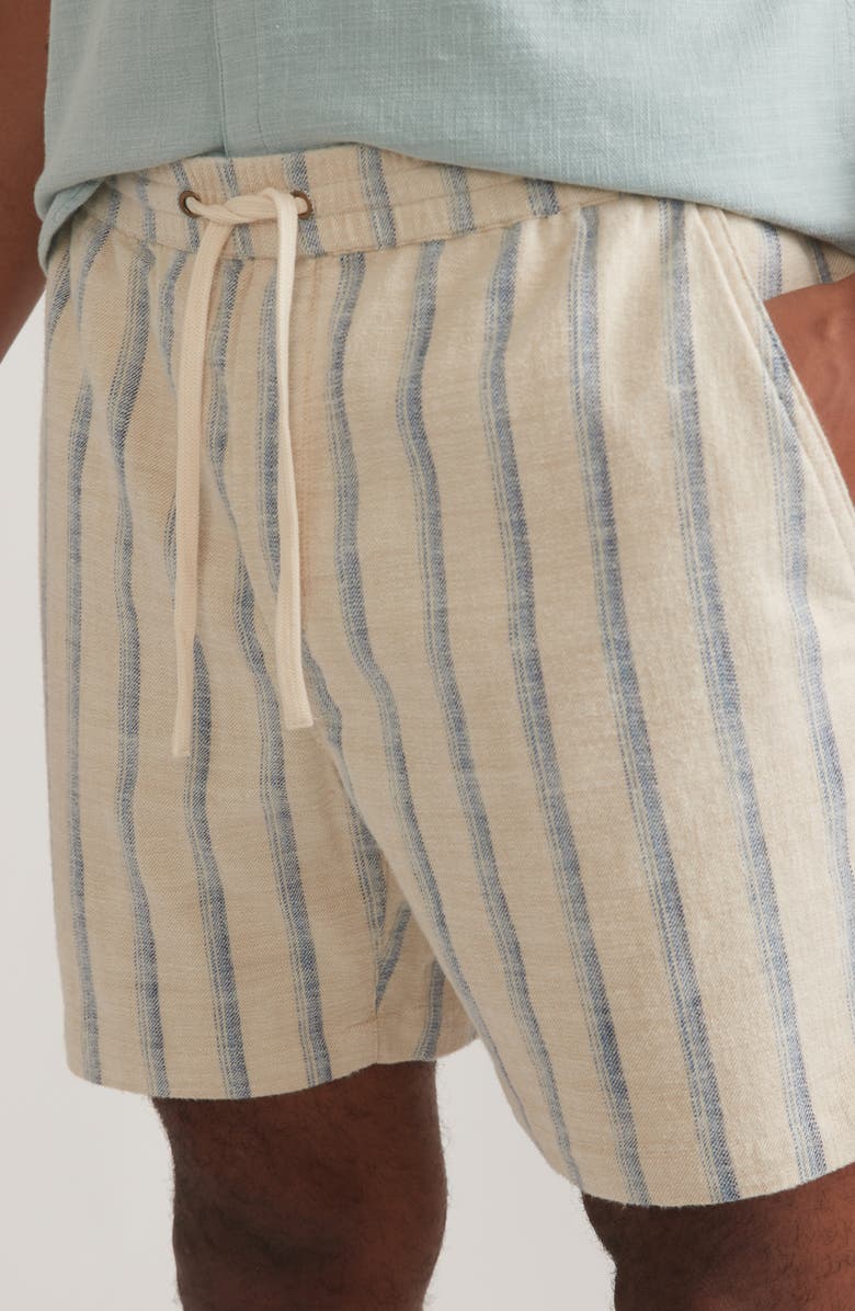Marine Layer Saturday Stripe Selvage Shorts, Alternate, color,