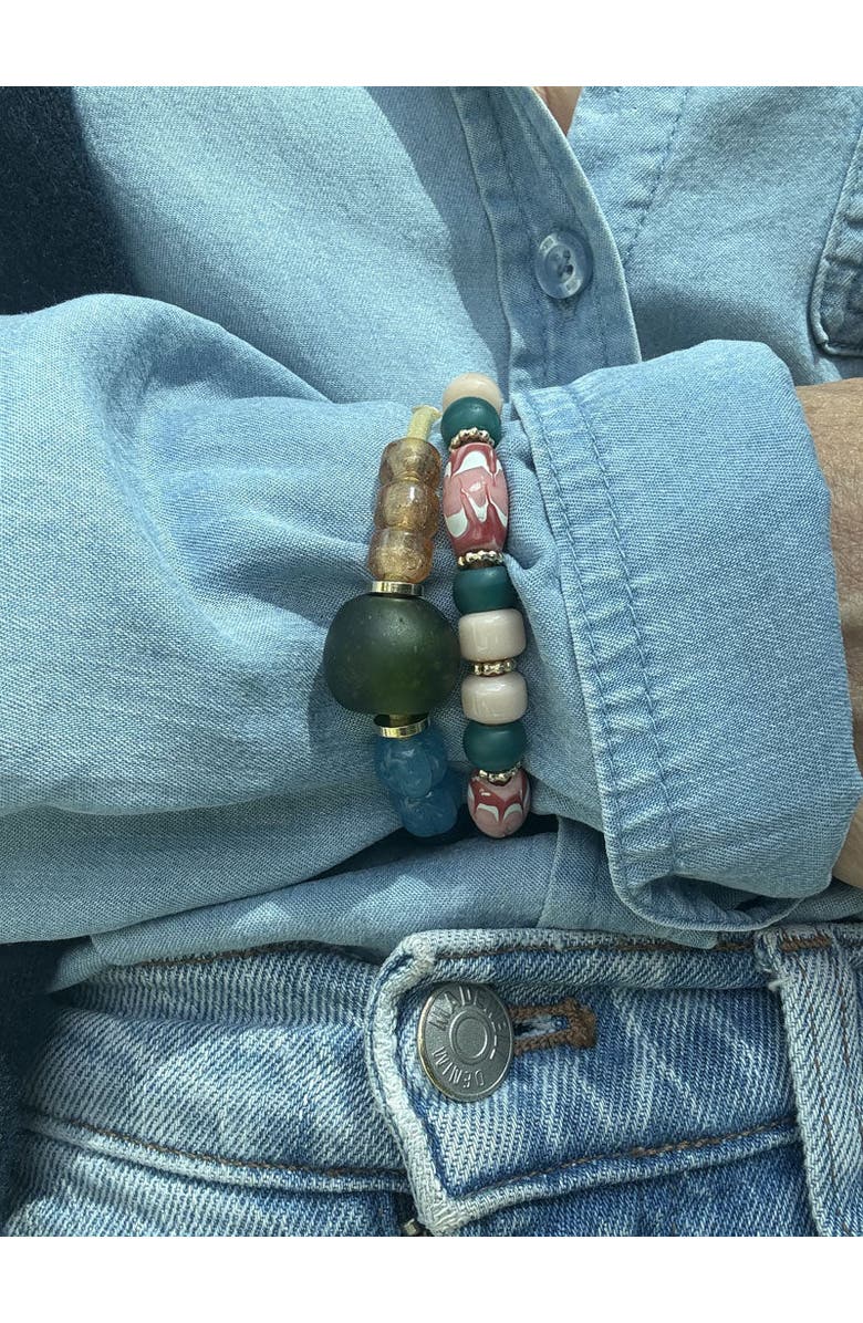 By Lilla Boho Capsule Bracelet Hairtie, Alternate, color, Multi