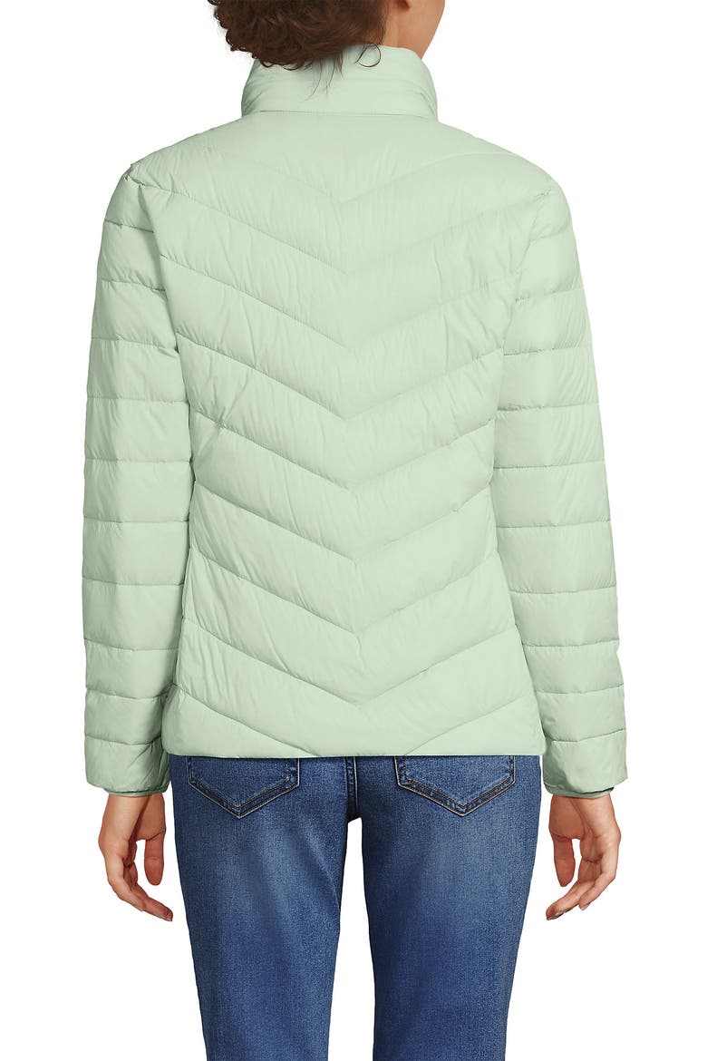 Wanderweight Ultralight Packable Chevron Quilted Down Jacket, Alternate, color, Lily Pond