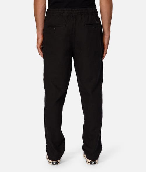 Industrie Australia The Mallorca Pant In Od Black
