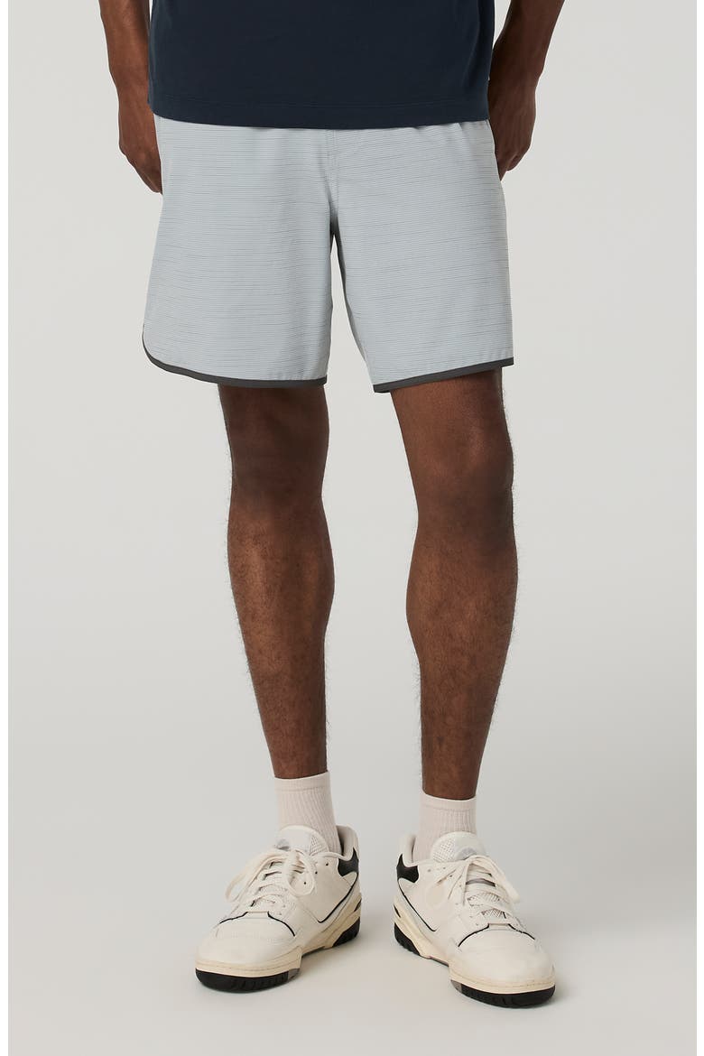 Banks Shorts, Main, color, BLUE HAZE SLUB STRIPE