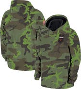Nike Men's Nike Camo Texas Longhorns Hoodie Full-Snap Jacket