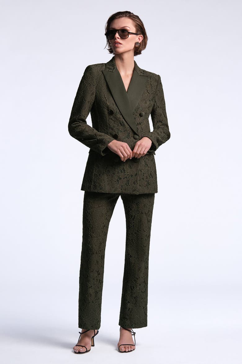Kaia Blazer, Alternate, color, Dark Olive