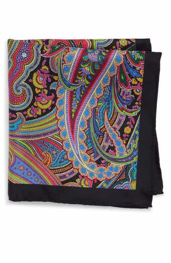 Paisley Silk Pocket Square