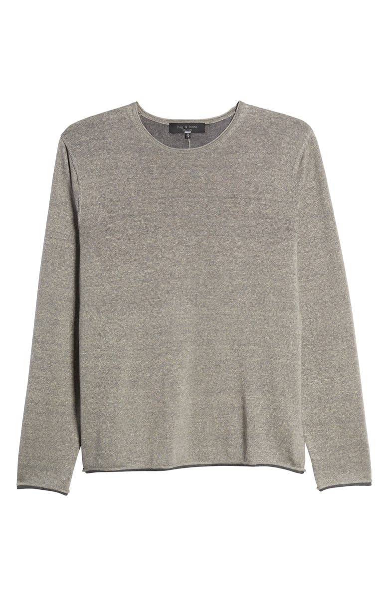 rag & bone Trent Crewneck Wool Blend Sweater, Alternate, color,