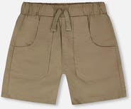 Deux par Deux Parachute Shorts with Patch Pockets