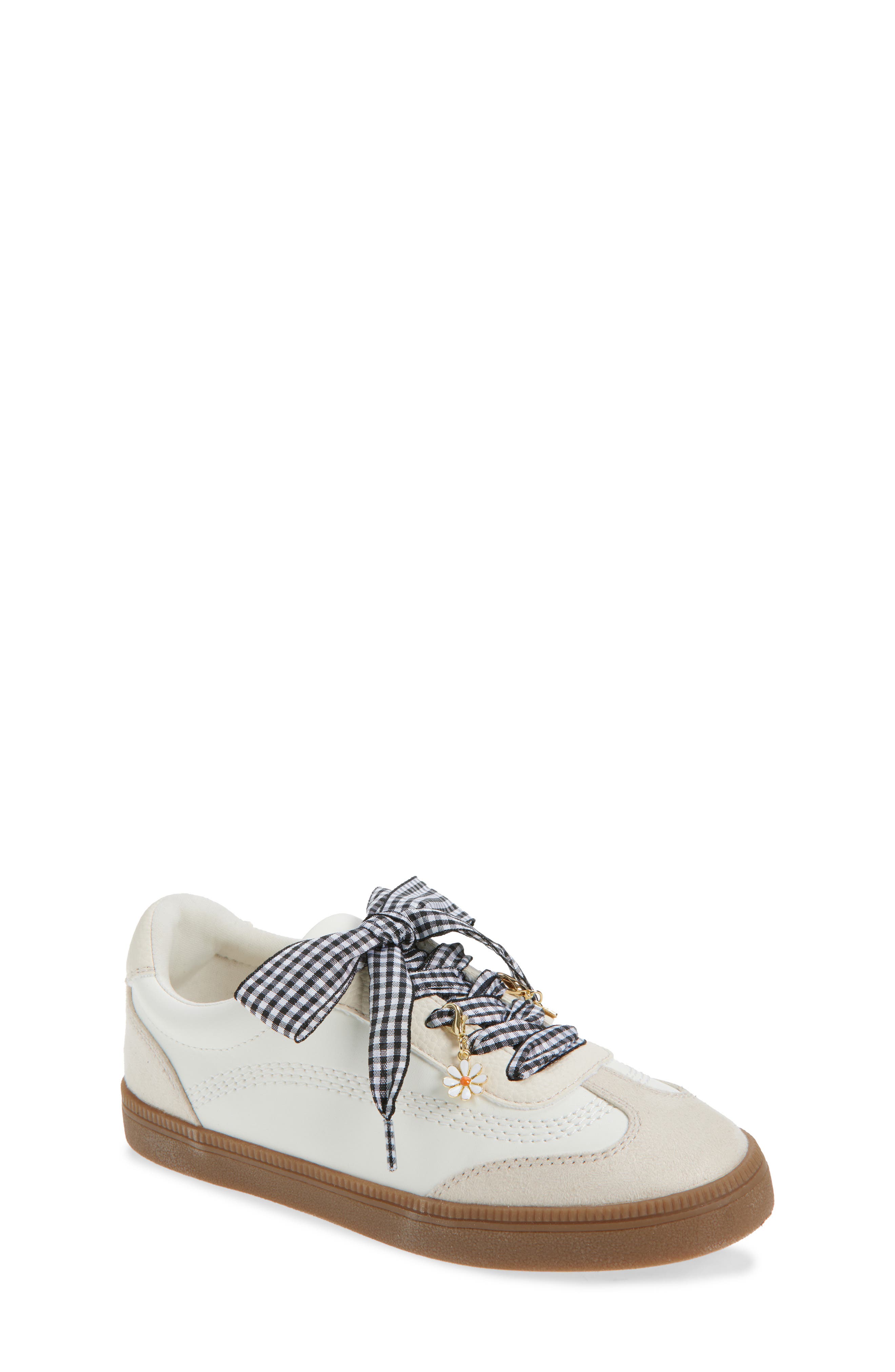 Kids' Kira Court Sneaker, Main, color, WHITE MULTI