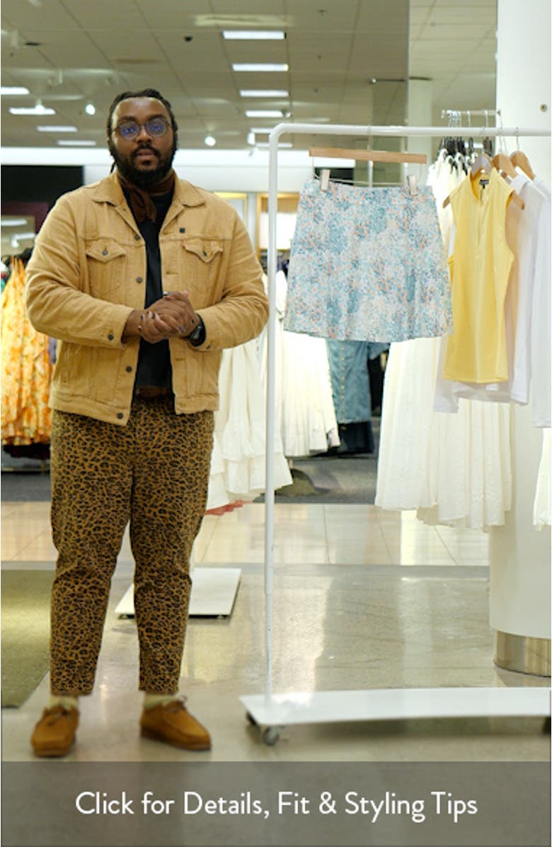 Exec Floral Golf Skort, sales video thumbnail