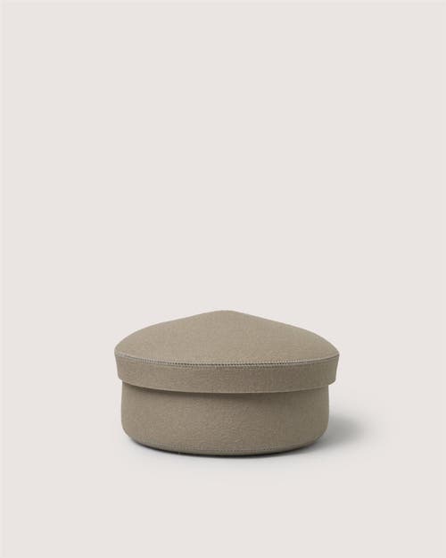 Graf & Lantz Graf Lantz Merino Wool Medium Bin W/ Lid In Gray