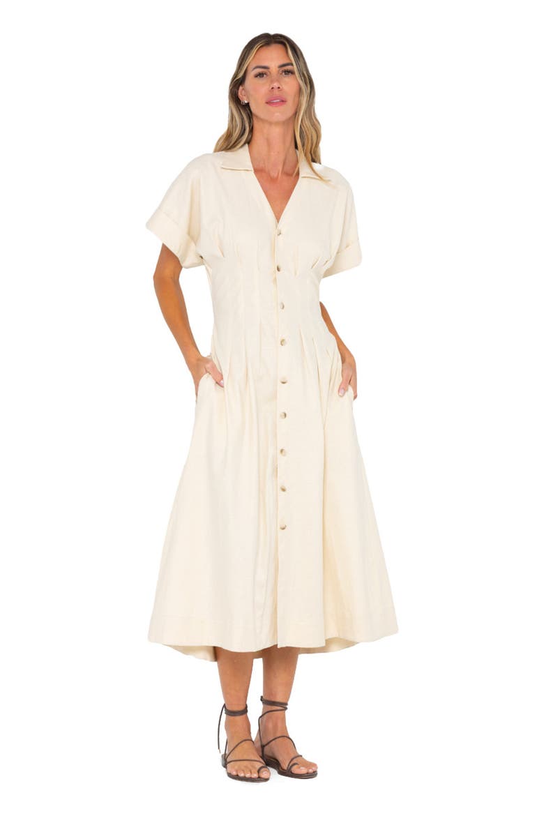Freya Dress, Alternate, color, Vanilla