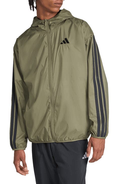 3-Stripes Hooded Windbreaker Jacket