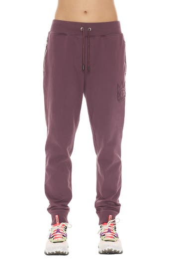 Cult Of Individuality Men's Jogger Sweatpants In Grape Compote In Grape Compote