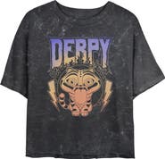 KPop Demon Hunters Juniors KPop Demon Hunters Mythic Lightning Feline Cropped T-Shirt