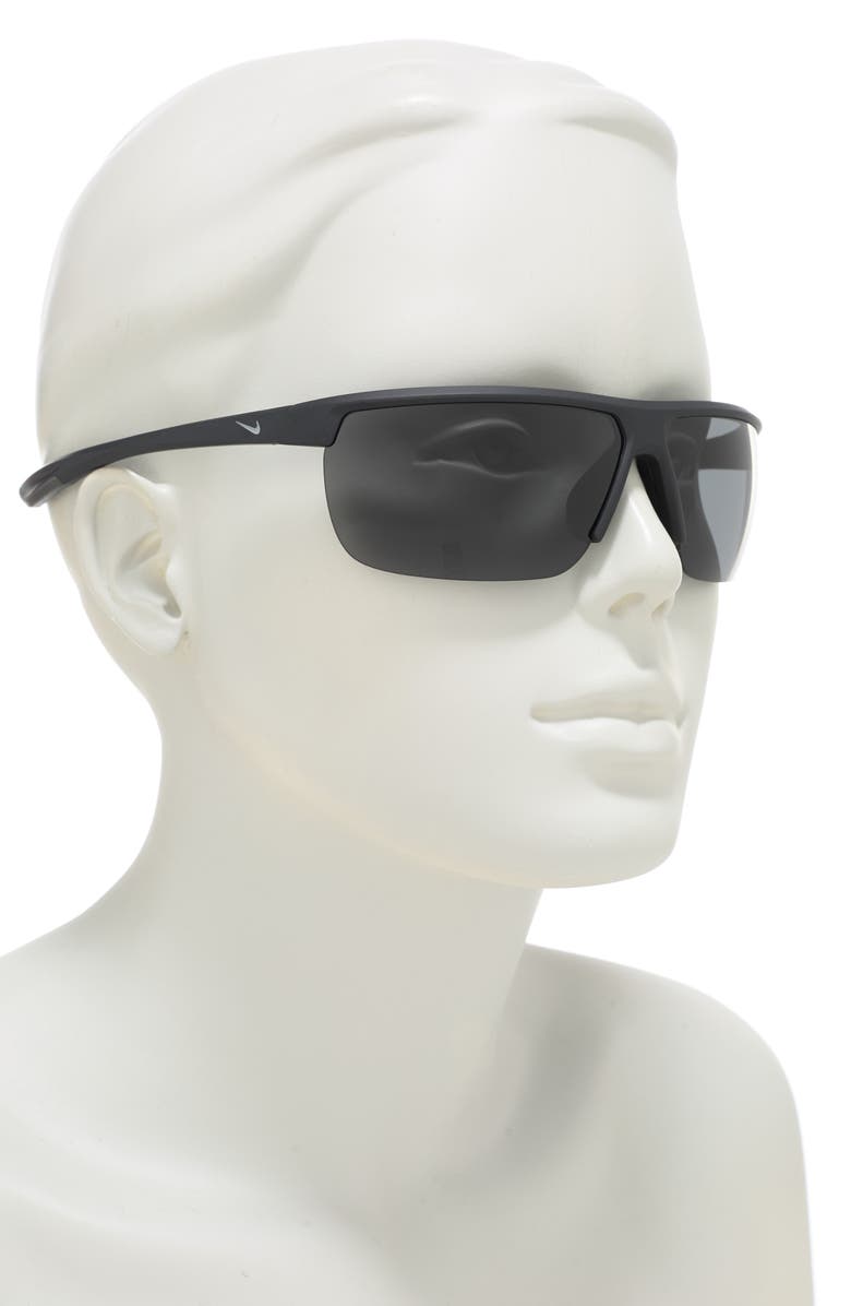 Nike 71mm Nike Tempest Rectangle Sunglasses, Alternate, color, 