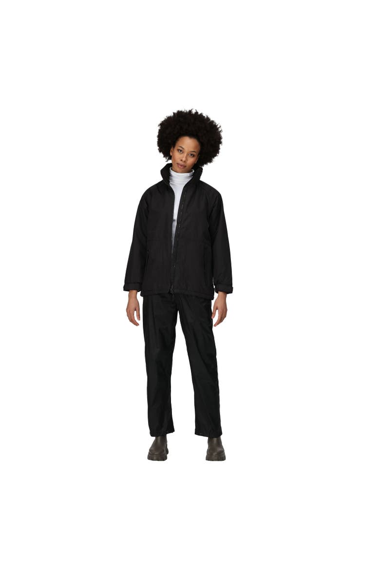 Ladies/womens Waterproof Windproof Jacket, Alternate, color, Black