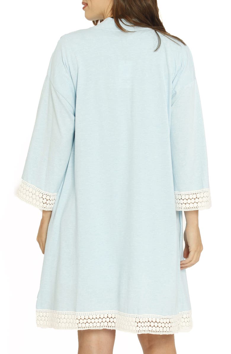 Angel Maternity Ruby Maternity/Nursing Sleep Shirt, Robe & Baby Blanket Set, Alternate, color,