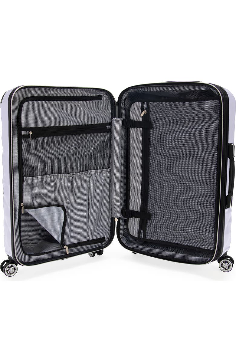 Kenneth Cole Diamond Tower 24-Inch Hardside Spinner Luggage, Alternate, color, Lavender