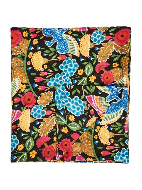 Large Tablecloth (180X350) Colombo Black Multicolor
