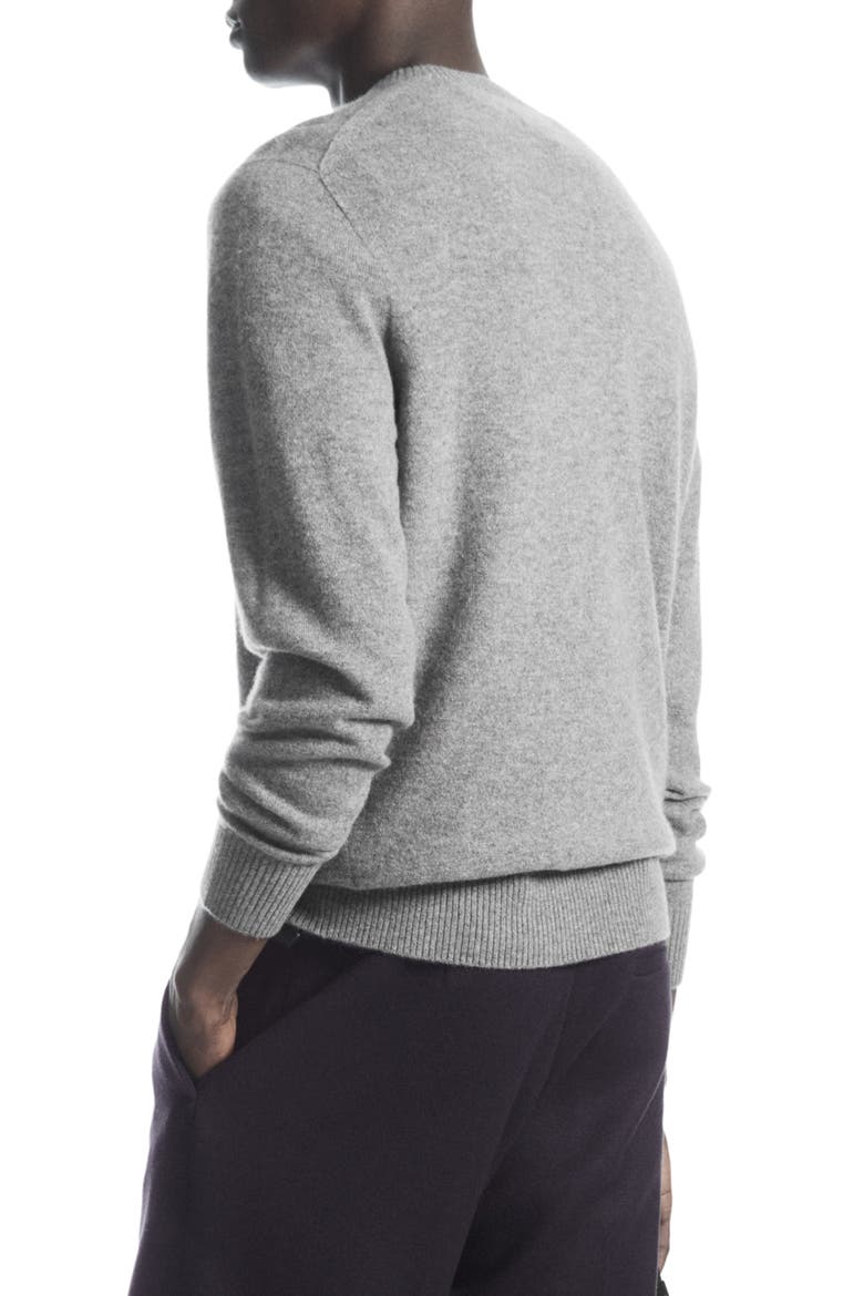 Regular Fit Cashmere Sweater, Alternate, color, GREY MEDIUM DUSTY