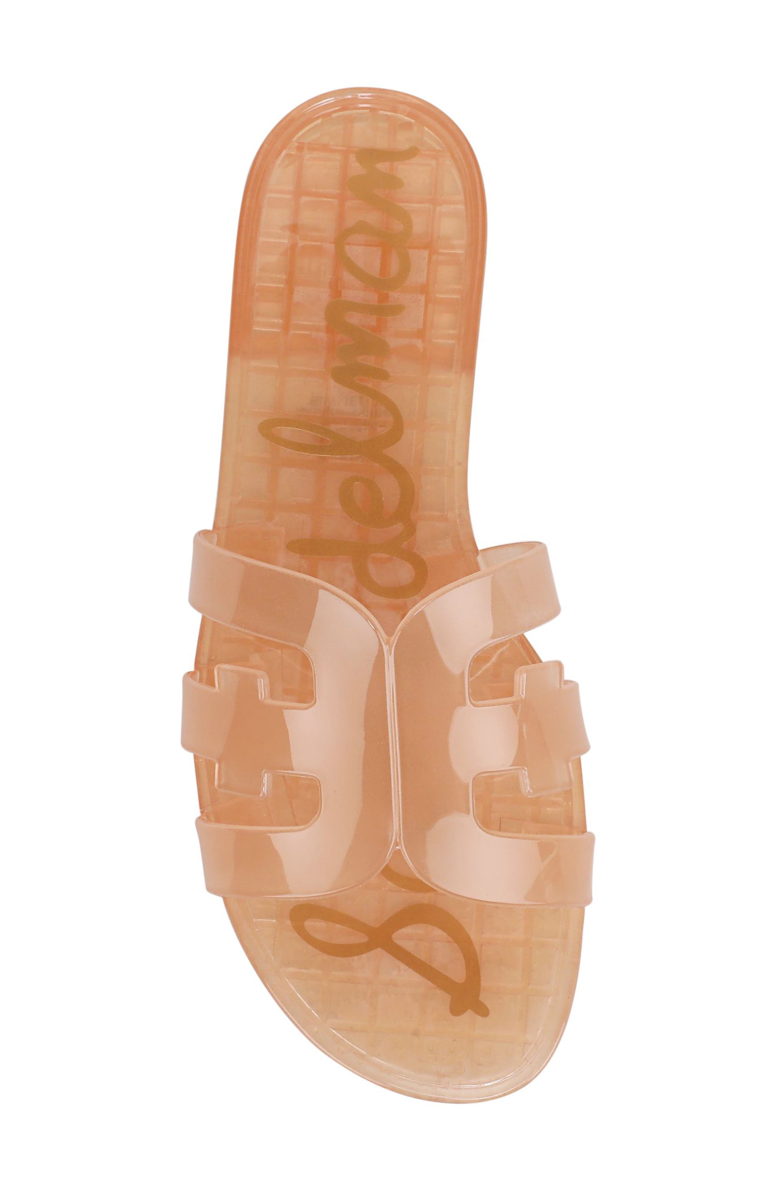 Bay Jelly Slide Sandal, Alternate, color, BLUSH