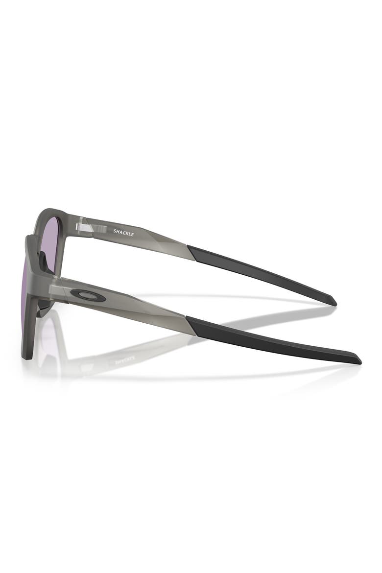 Gender Inclusive Shackle 52mm Square Sunglasses, Alternate, color, MATTE GREY SMOKE / PRIZM SLATE