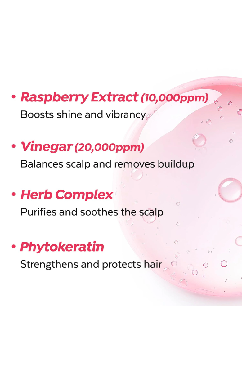 A’PIEU Raspberry Hair Vinegar, Alternate, color,
