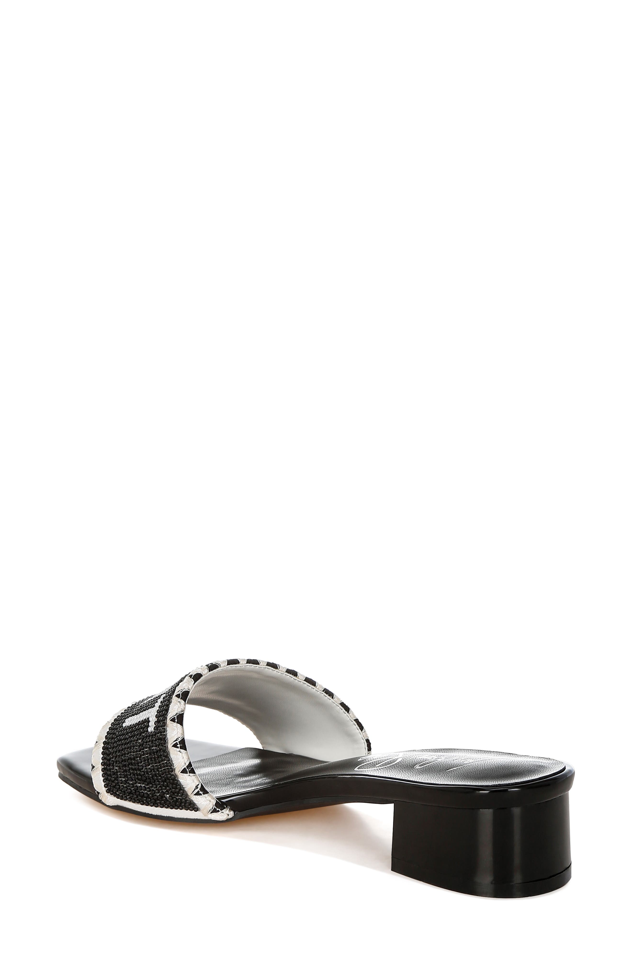 LONDON RAG Lumina Beaded Sandal, Alternate, color, Black