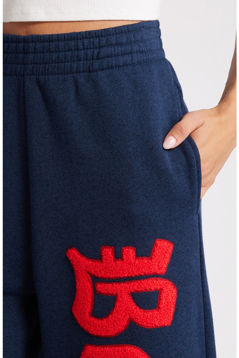 Better Luck Next Time Cotton Blend Sweatpants, Alternate, color, NAVY