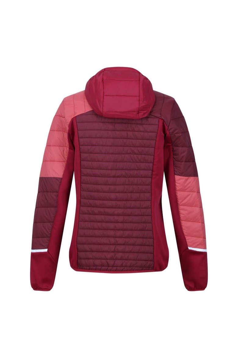 Trutton Puffer Jacket, Alternate, color, Burgundy and Rumba Red