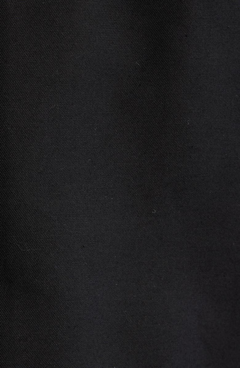 RtA Kayden Zip Detail Cotton Bomber Jacket, Alternate, color, Black