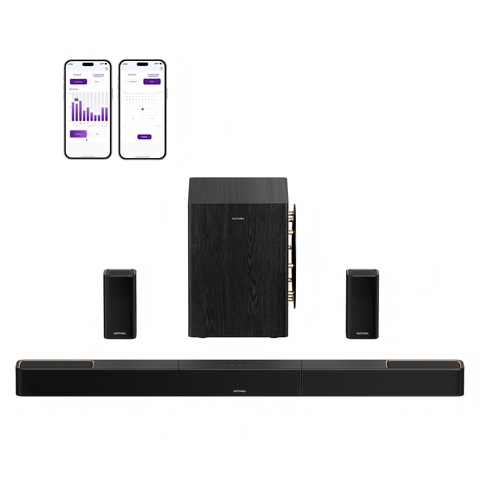 Skywave Series, 5.1.4ch Sound Bar with Dolby Atmos
