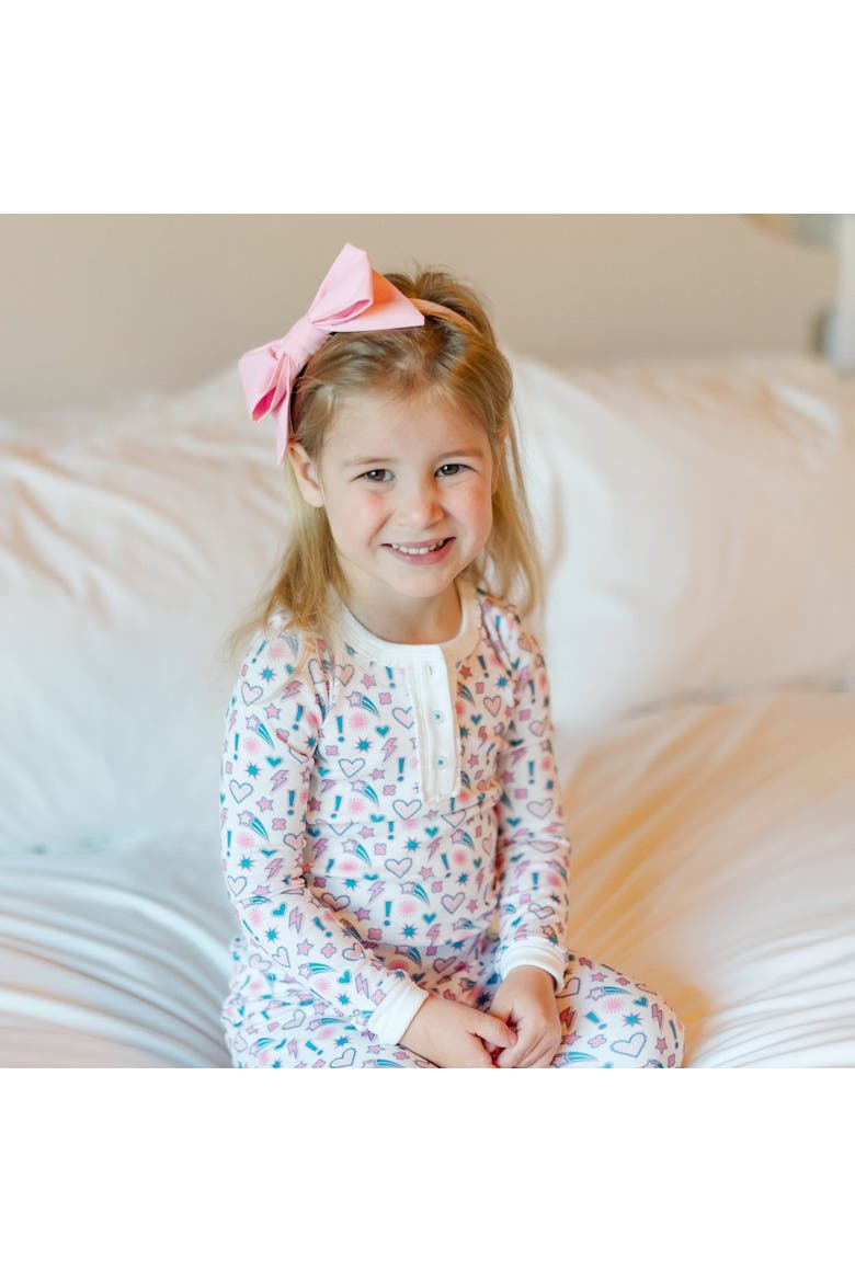 Alden Girls' Pajama Pant Set, Alternate, color, Cosmic Crush