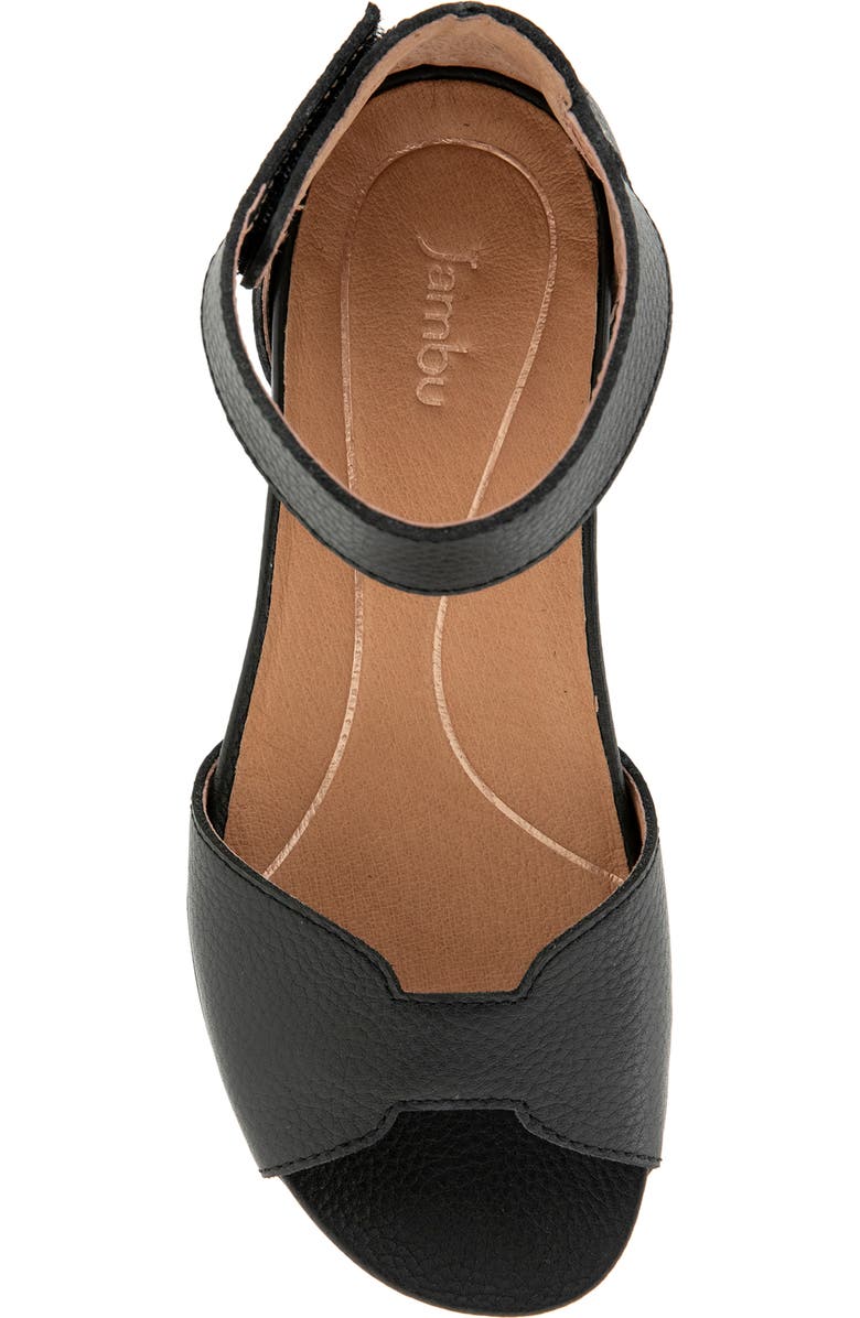 Jambu Missy Casual Flat Sandal, Alternate, color, Black