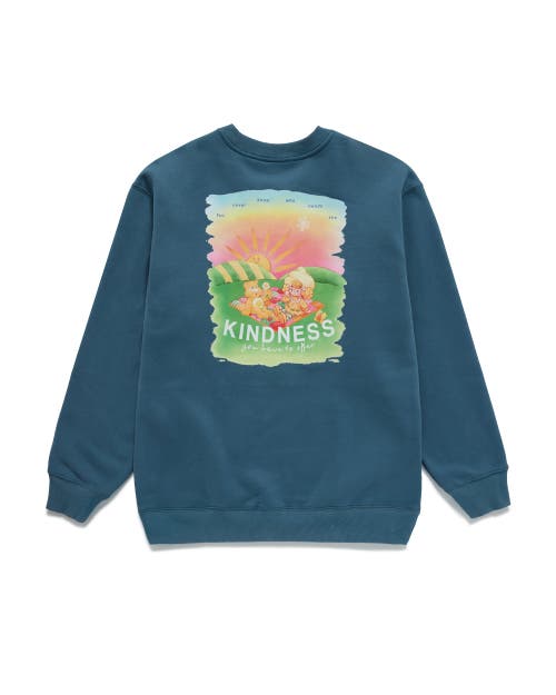 Samii Ryan Offer Kindness Crewneck In Blue