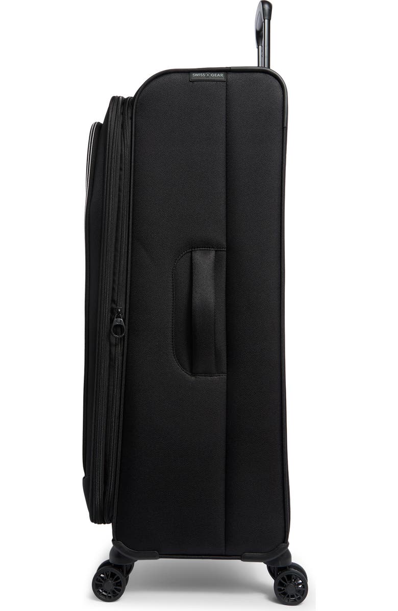 SWISSGEAR 28-Inch Softside Spinner Luggage, Alternate, color, Black