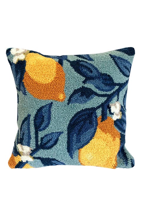 Lemon Vine Accent Pillow