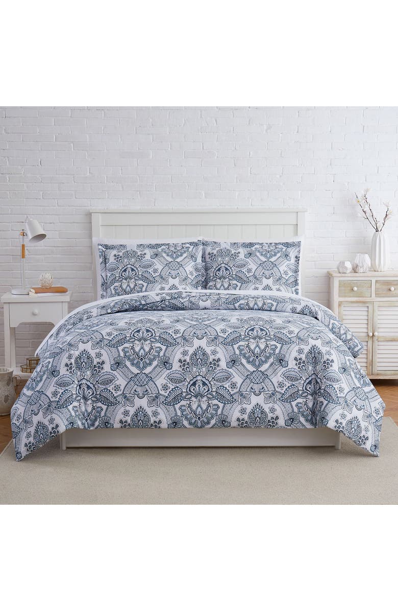 SOUTHSHORE FINE LINENS Enchantment Duvet Cover Set, Alternate, color, Blue