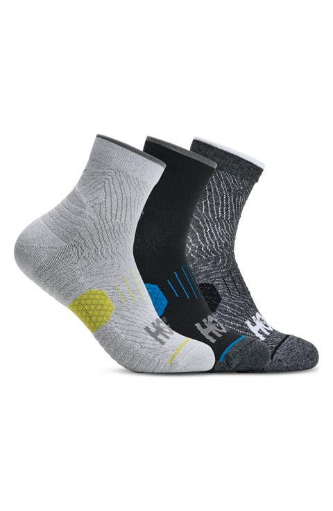 Run 3-Pack Quarter Socks