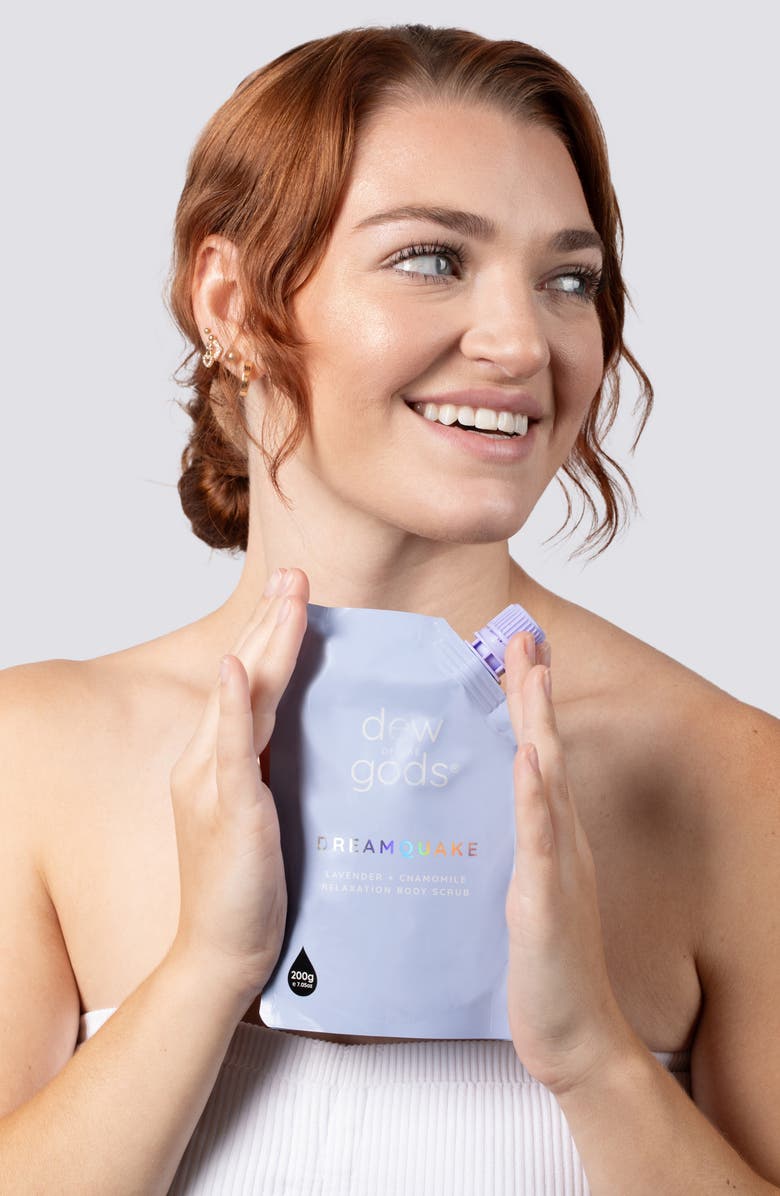 DEW OF THE GODS Dreamquake Nighttime Body Scrub, Alternate, color, 