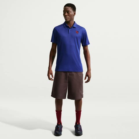 Men's Nike Royal USMNT Dri-FIT Victory Solid Polo